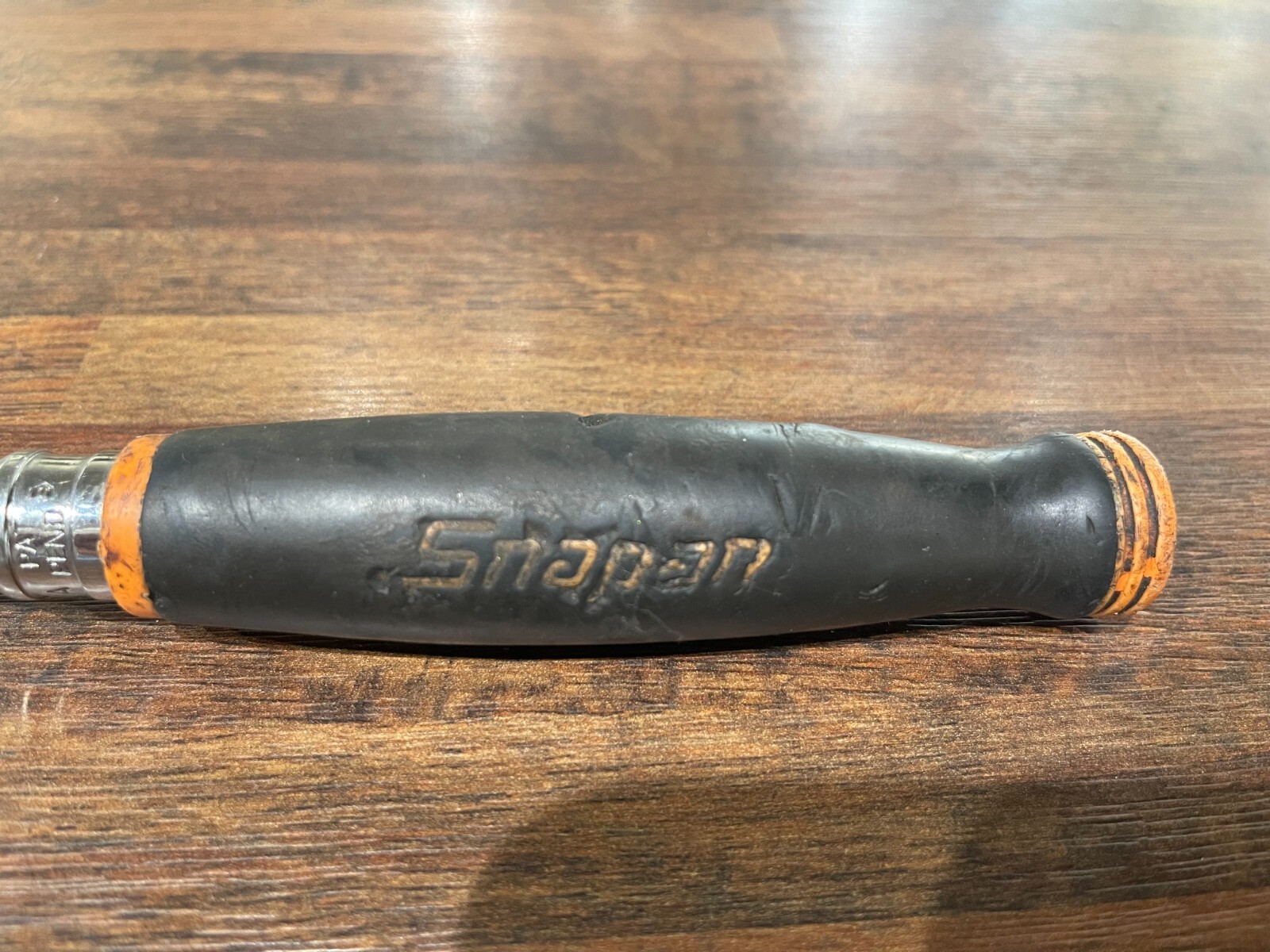 SNAP-ON FH936A 3/8″ RACHET BLACK & ORANGE HANDLE Ships Free 1010