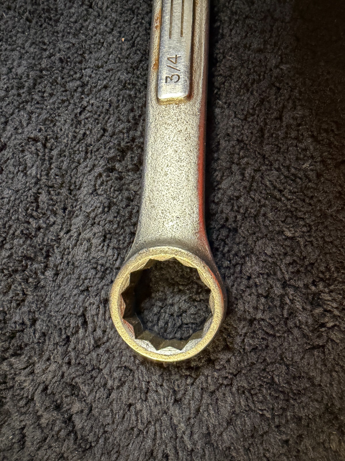 Vintage Craftsman =V= 3/4″ SAE Combination Wrench USA see pictures #2