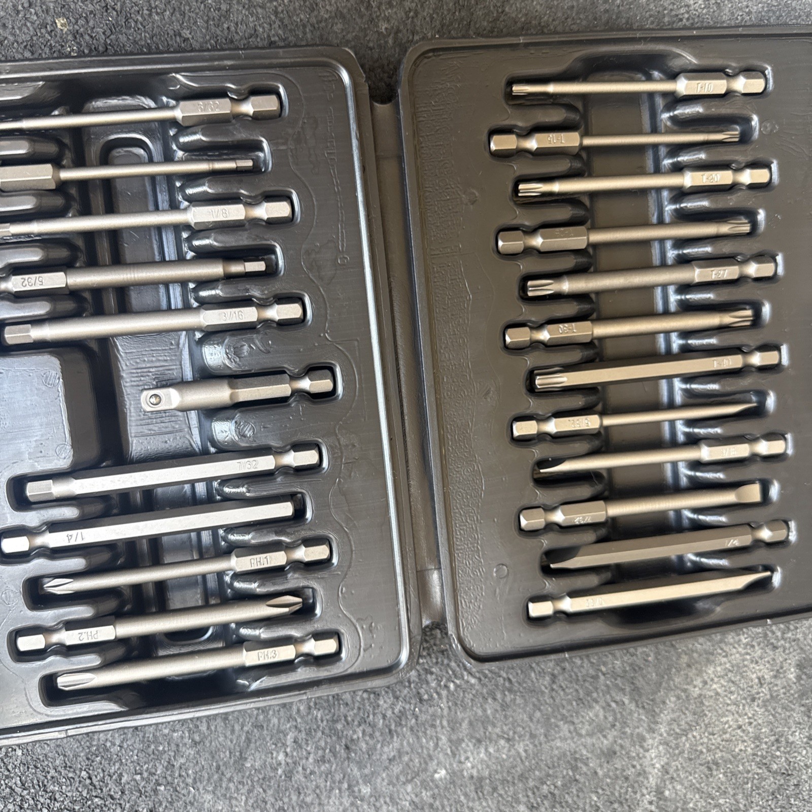 For Blue Point Tools 23-Piece Fastener Drive Tool Bit Set CTS561BITSET