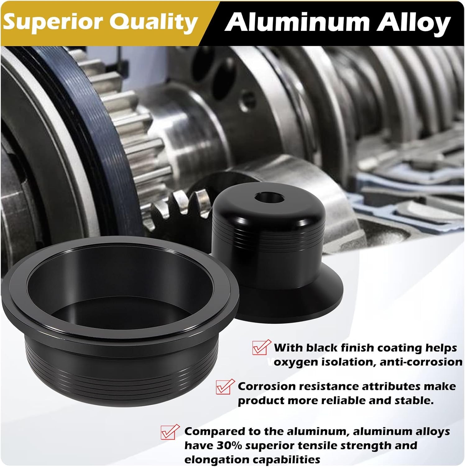 Front & Rear Crank Seal Install Driver for GM 6.6L Duramax LB7 LLY LBZ LMM LML