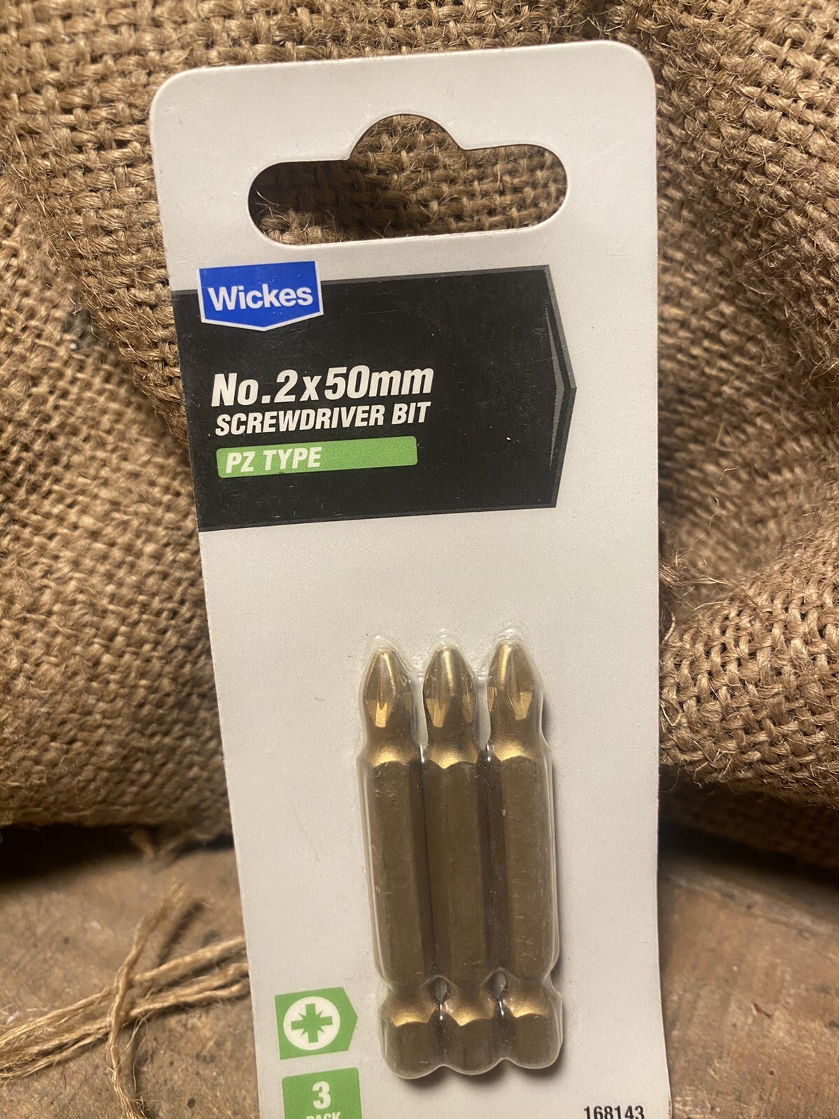 Wicked No.2 50mm Screwdriver Bit PZ Type