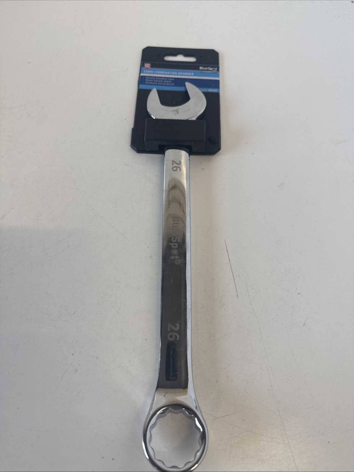 Blue Spot Tools – 26mm Fully Polished Chrome Vanadium Spanner