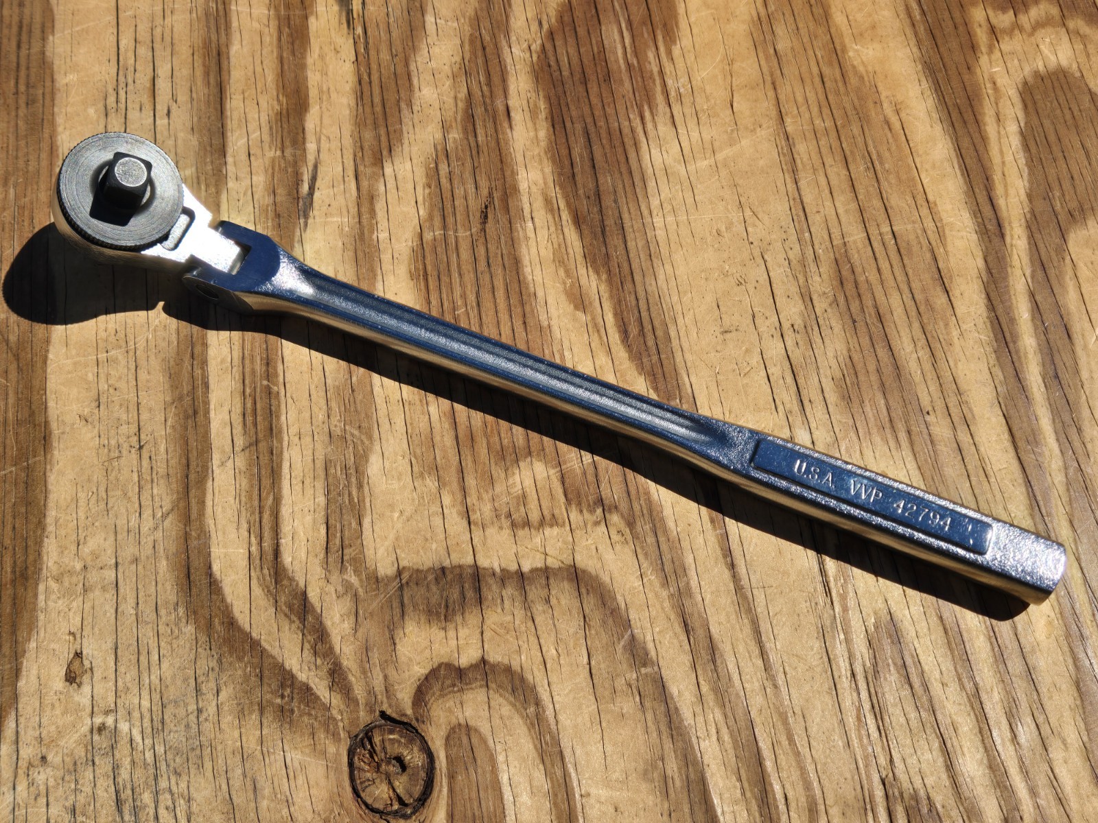RARE Craftsman 3/8″ Dr. RHFT Flex Head Quick Release Ratchet VVP 42794 USA EXC