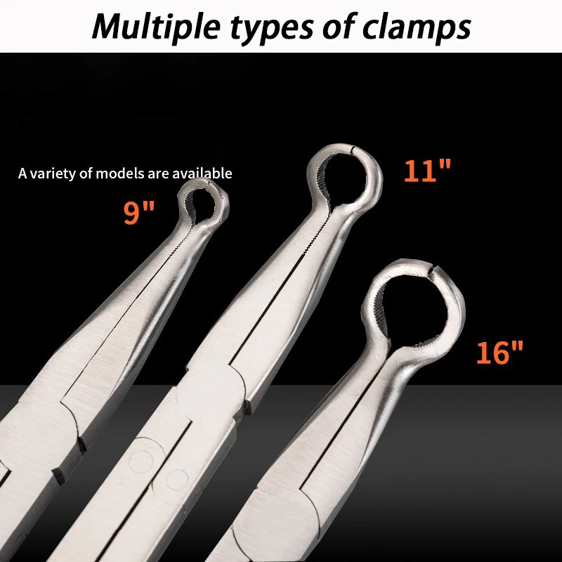 13 Inches Long Nose Pliers Professional Double Joint Flat Nose Pliers Tools