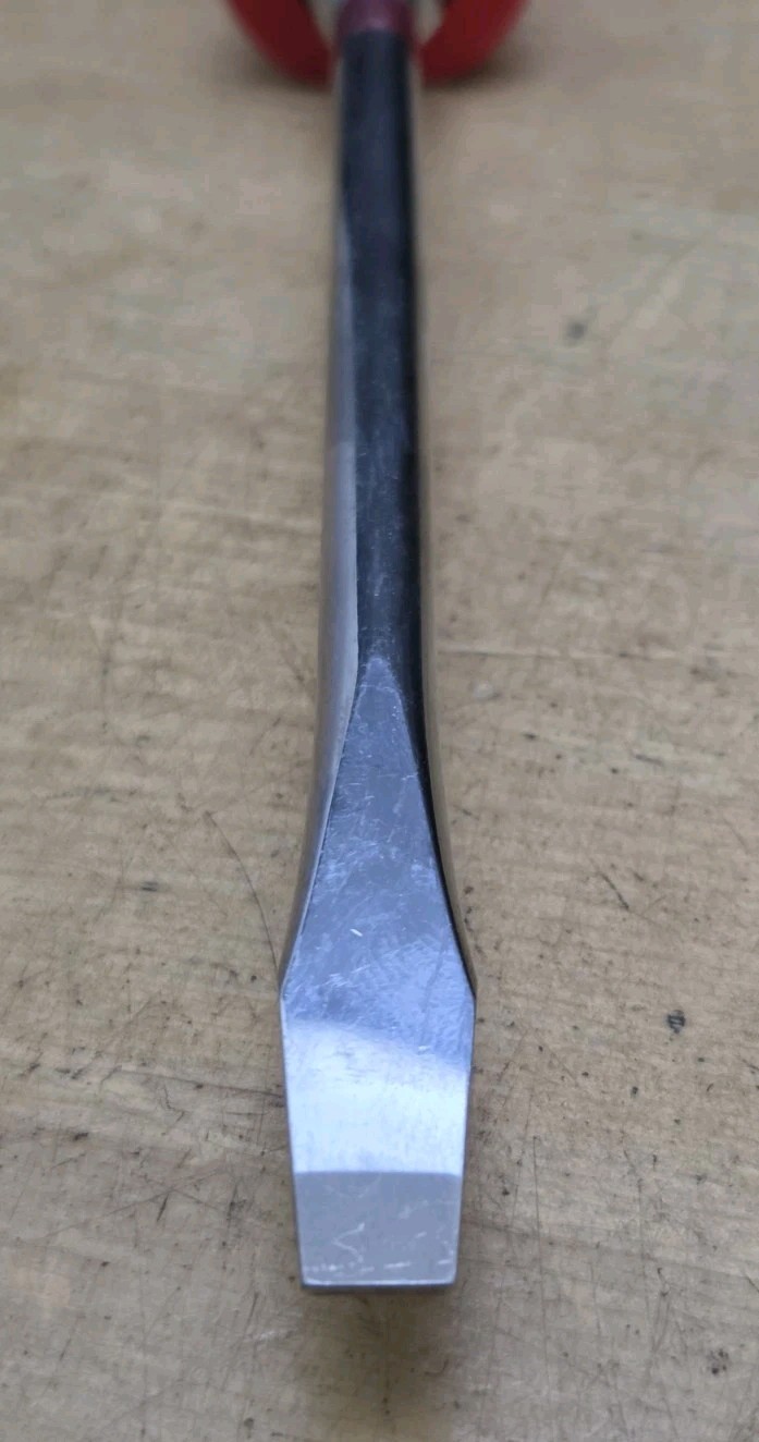 New Snap On SHD6 – 5/16″ Wide Flat Tip X 6″ Long Blade Hard Handle Screwdriver
