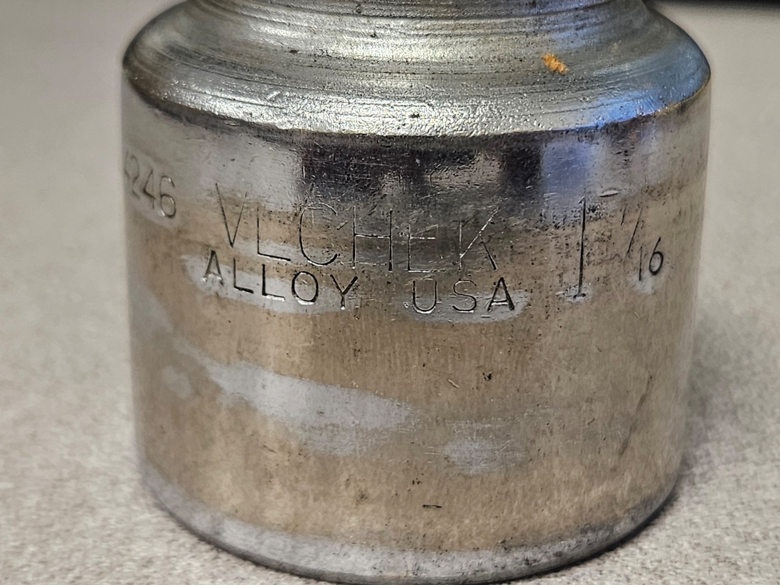 Vlchek 4246 vintage 3/4-inch drive socket 1-7/16-inch size