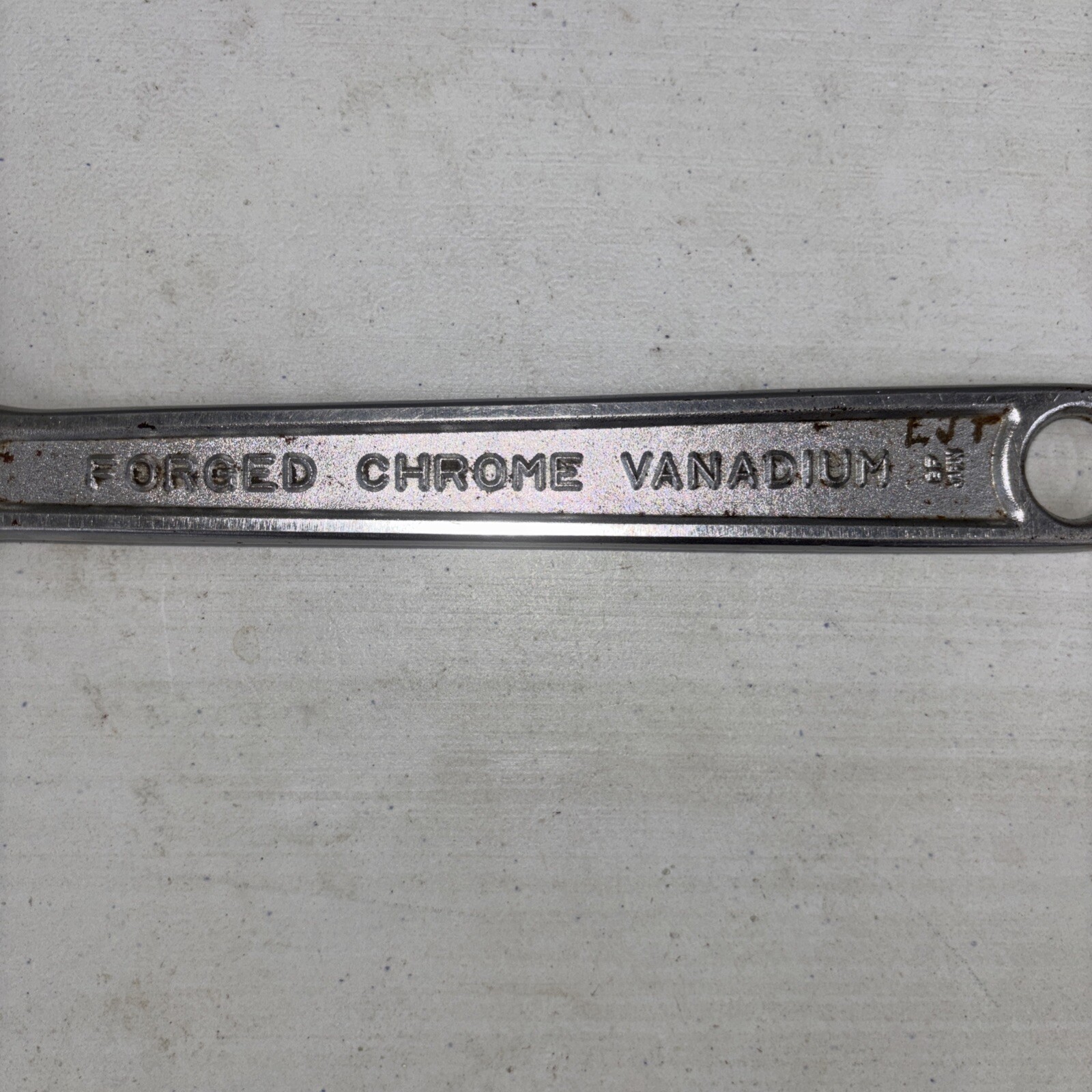 Vintage Sears 12 Inch Adjustable Wrench No. 30873 Forged Chrome Vanadium
