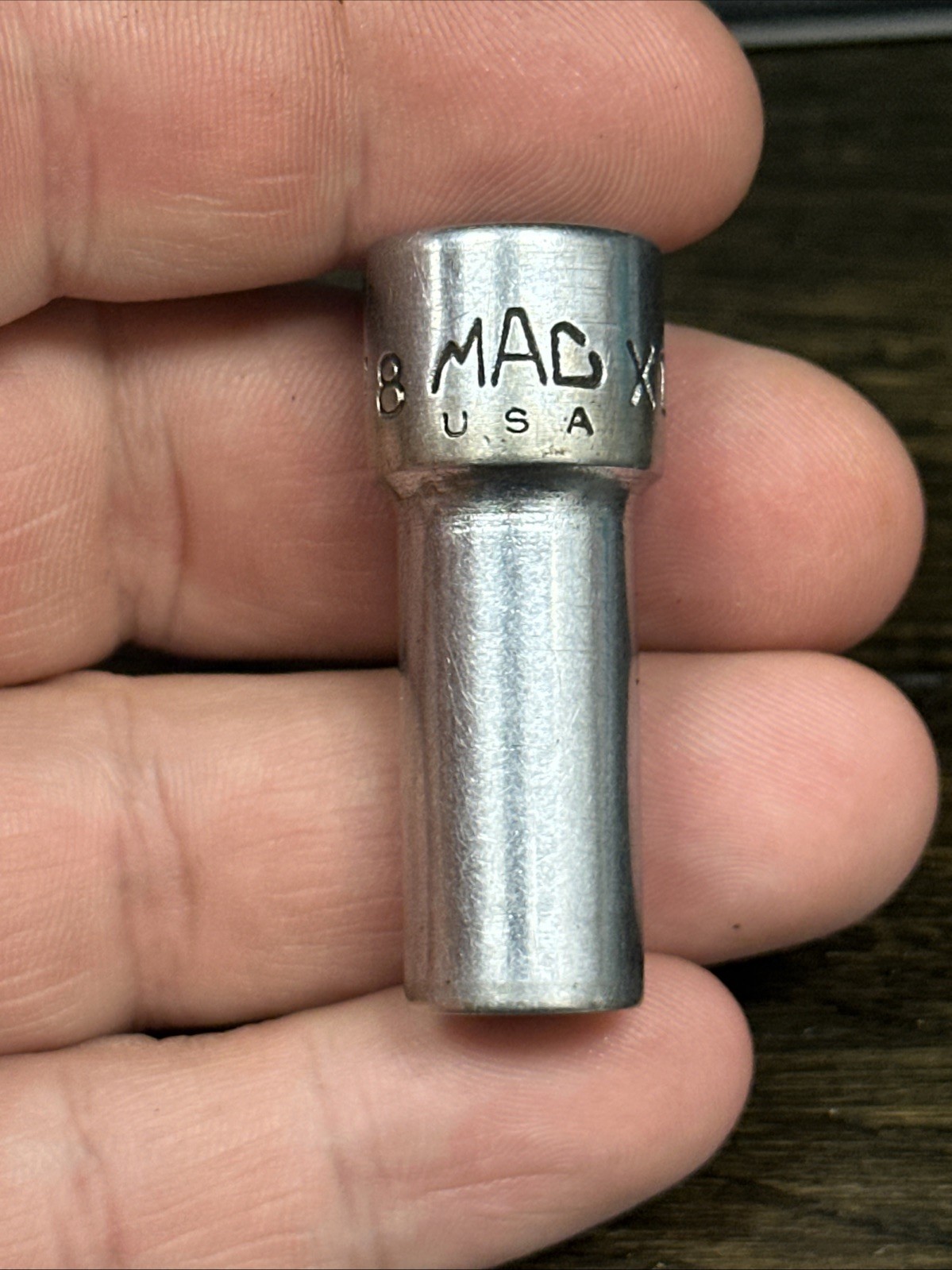 Mac Tools XD126 Socket 3/8″ 3/8″ Drive USA 6 point semi deep crome