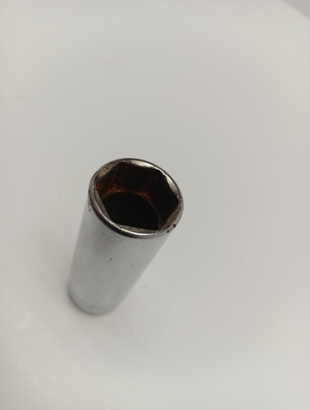 Snap On Tools SFSM18 3/8 Dr 6Pt Metric 18mm Flank Dr Deep Chrome Socket USA
