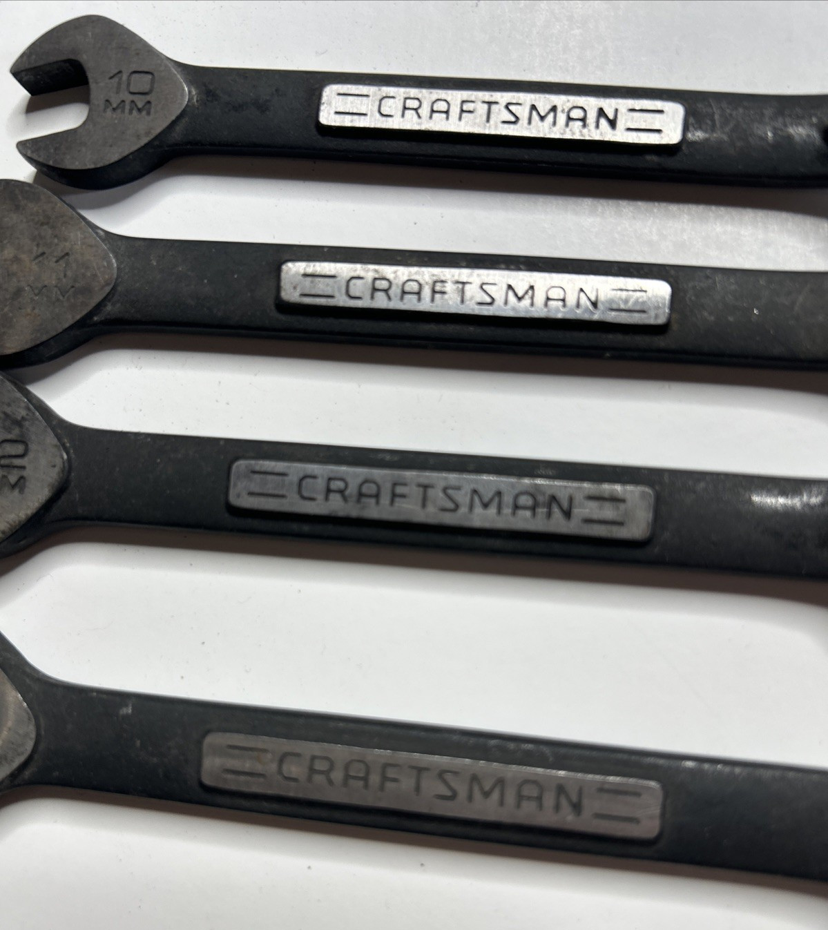 Craftsman Black Oxide Spline Metric Combination Wrench Set 7 Pc 10-17mm 16 NA