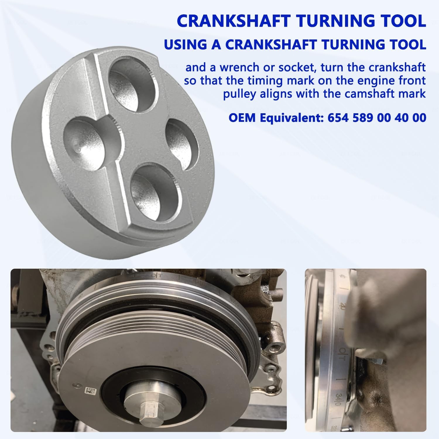 Diesel Engine Camshaft Timing Tool Kit for Mercedes Benz OM654 M656 1.6L 2.0L