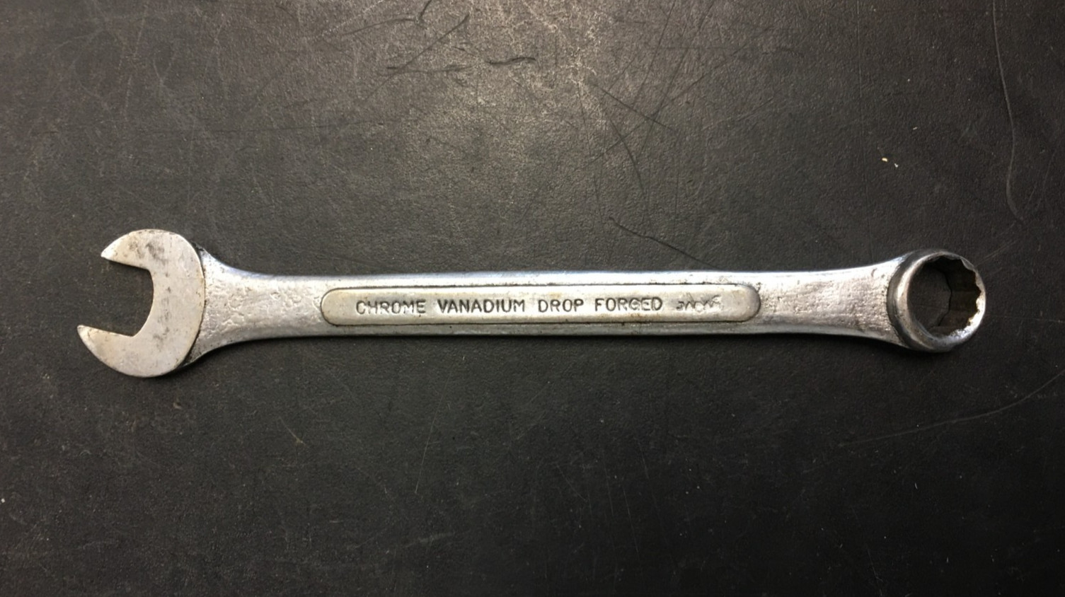 3/8″ Combo Wrench Progress, 12 Point Chrome Vanadium Drop Forged, JAPAN