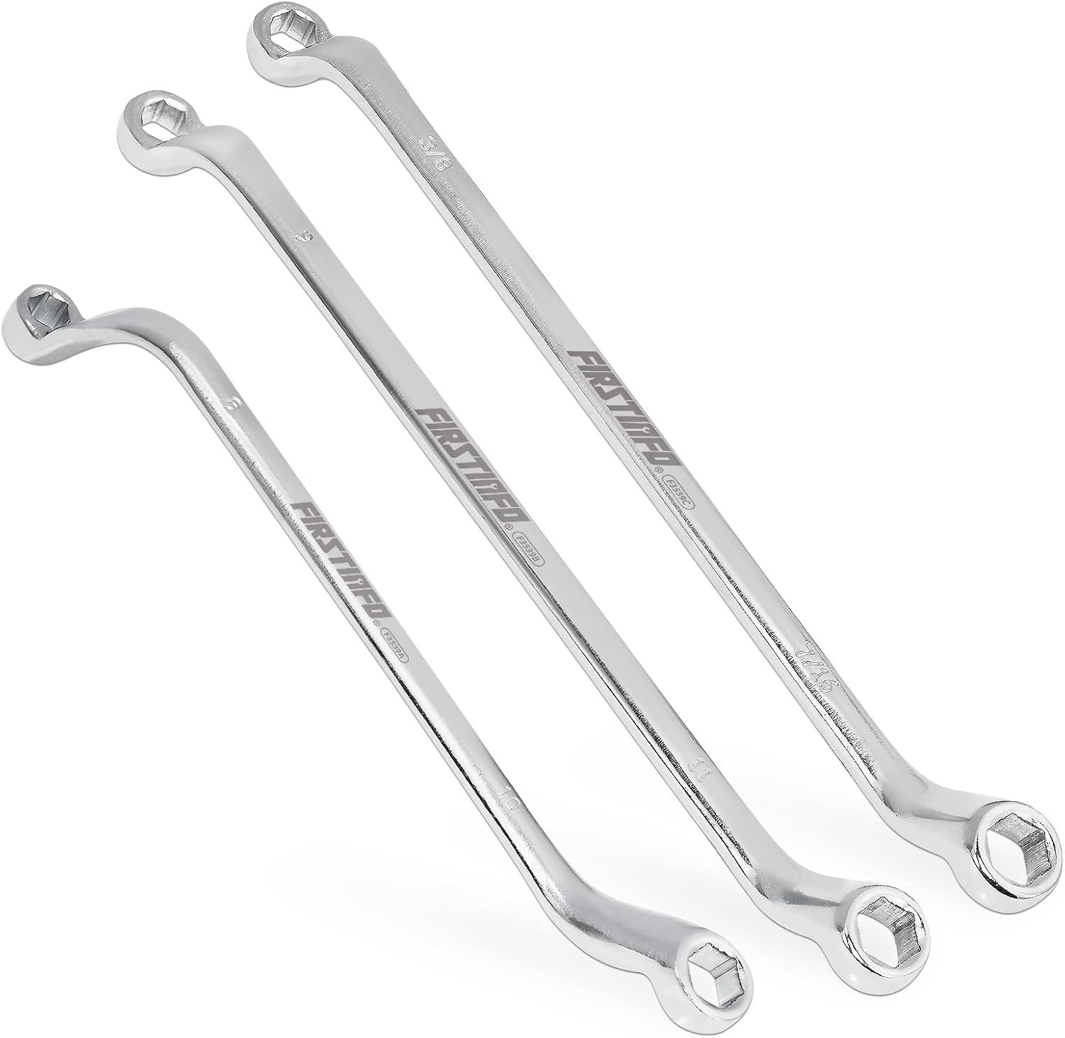 F3539 Offset Automotive Brake Bleeder Wrench 6 Sizes In 1 Set Tool 8 mm, 9 mm,