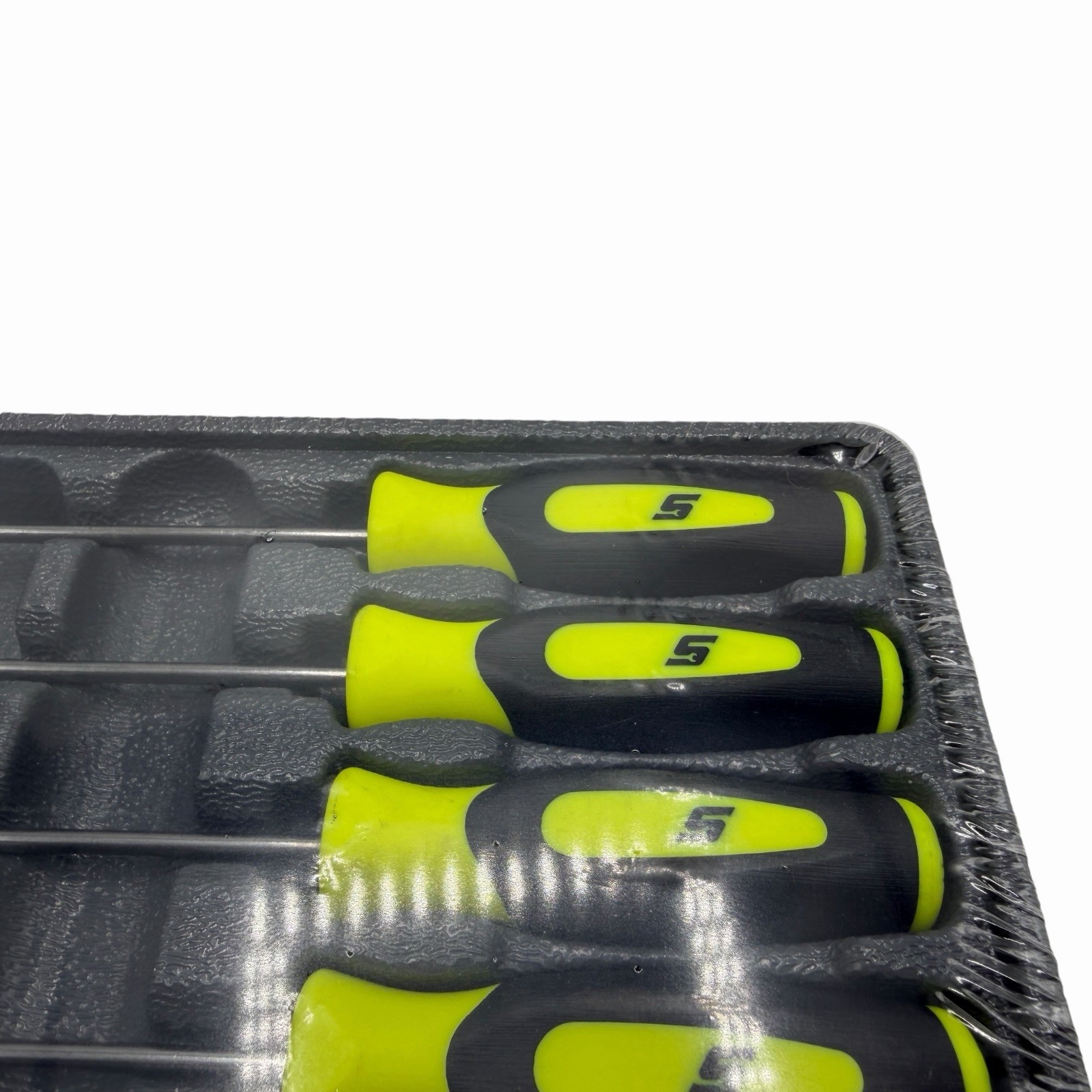 Snap On Tools Mini Pocket Pick Awl Set 4 piece High Vis 6 inch Straight Bent 90