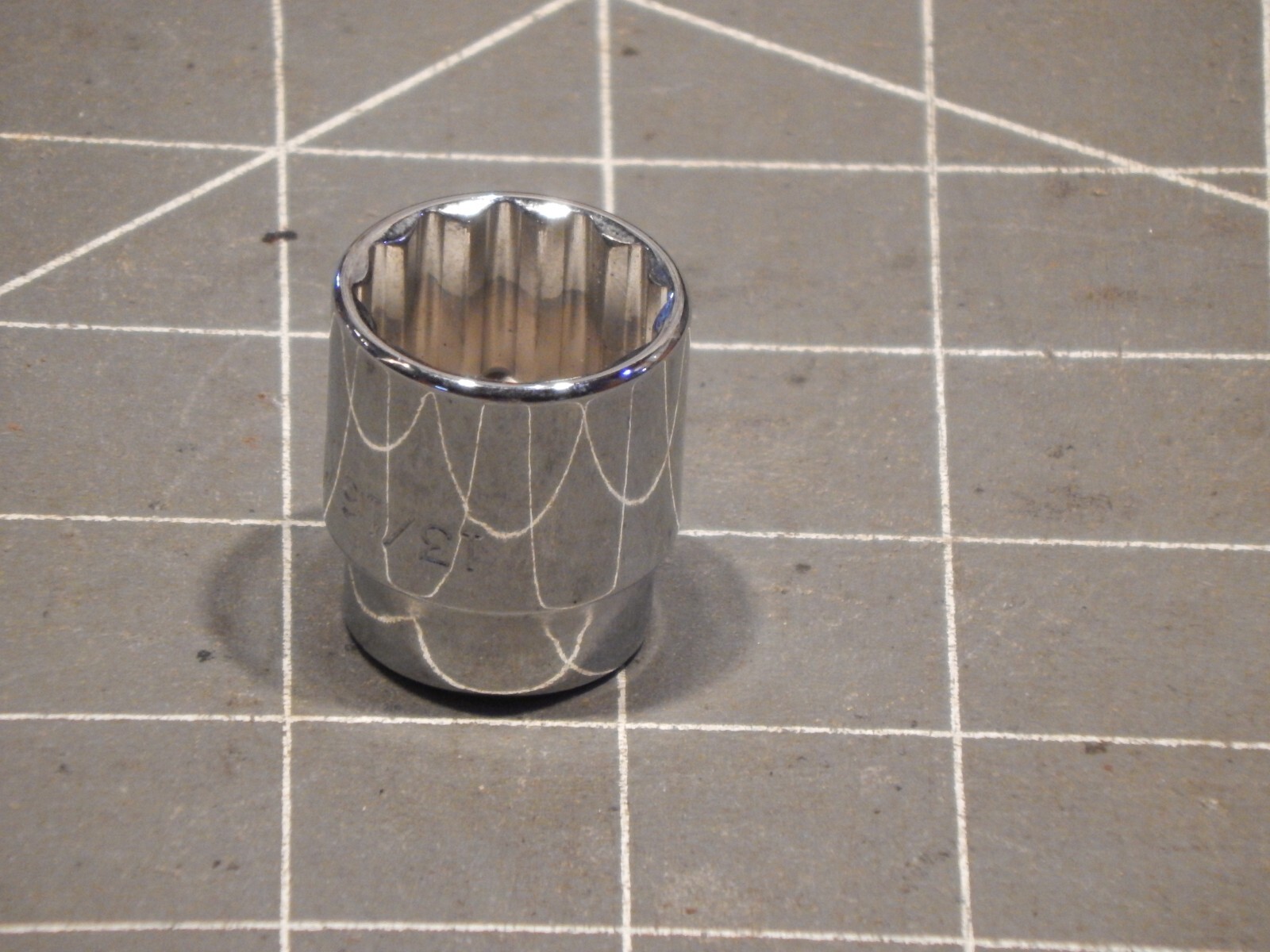 Mac 3/8″ Drive Shallow Socket 13/16″ X262R X262 Dr 12Pt 12 Point Chrome