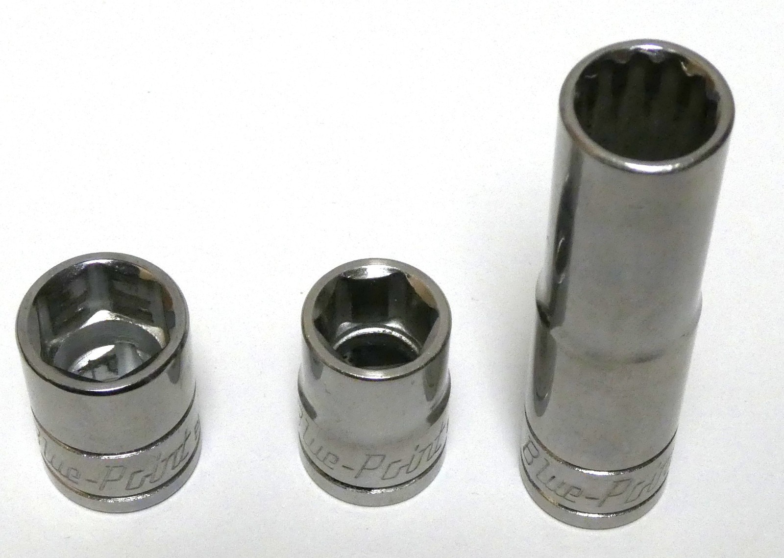 (3) Blue Point Tools: 7/16″ BLPS38716, 13mm BLPSM3813, 11mm BLPLM3811