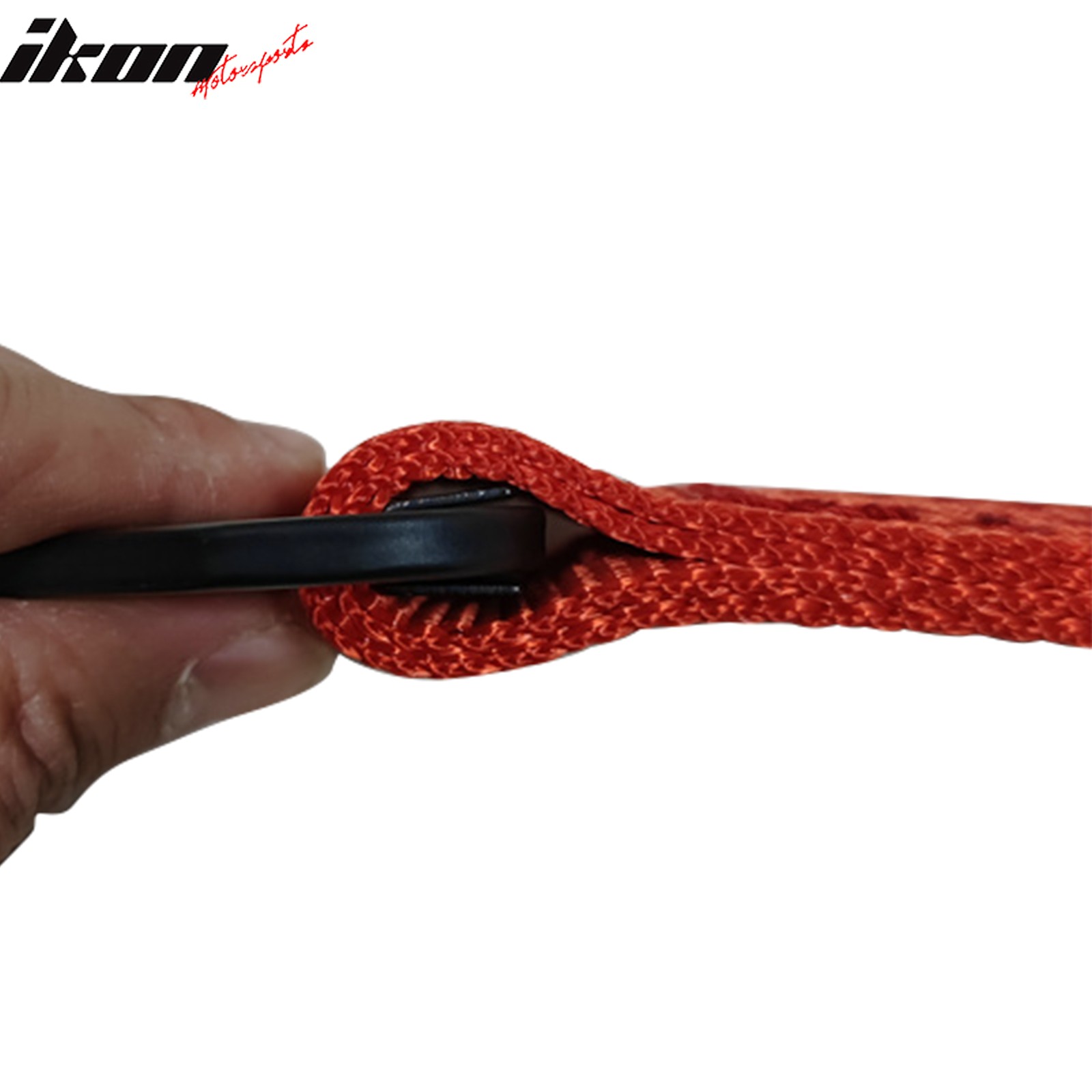 10″ Red 10000lbs Racing Limit Straps Shock Suspension Travel 4 Layers Webbing