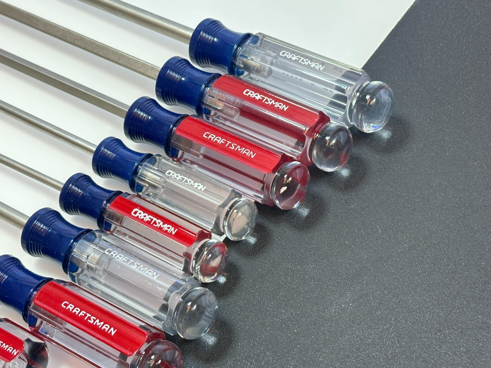 🇺🇸 Craftsman USA WF 9pc Phillips & Flat Slotted Screwdriver Set, NEW OLD STOCK
