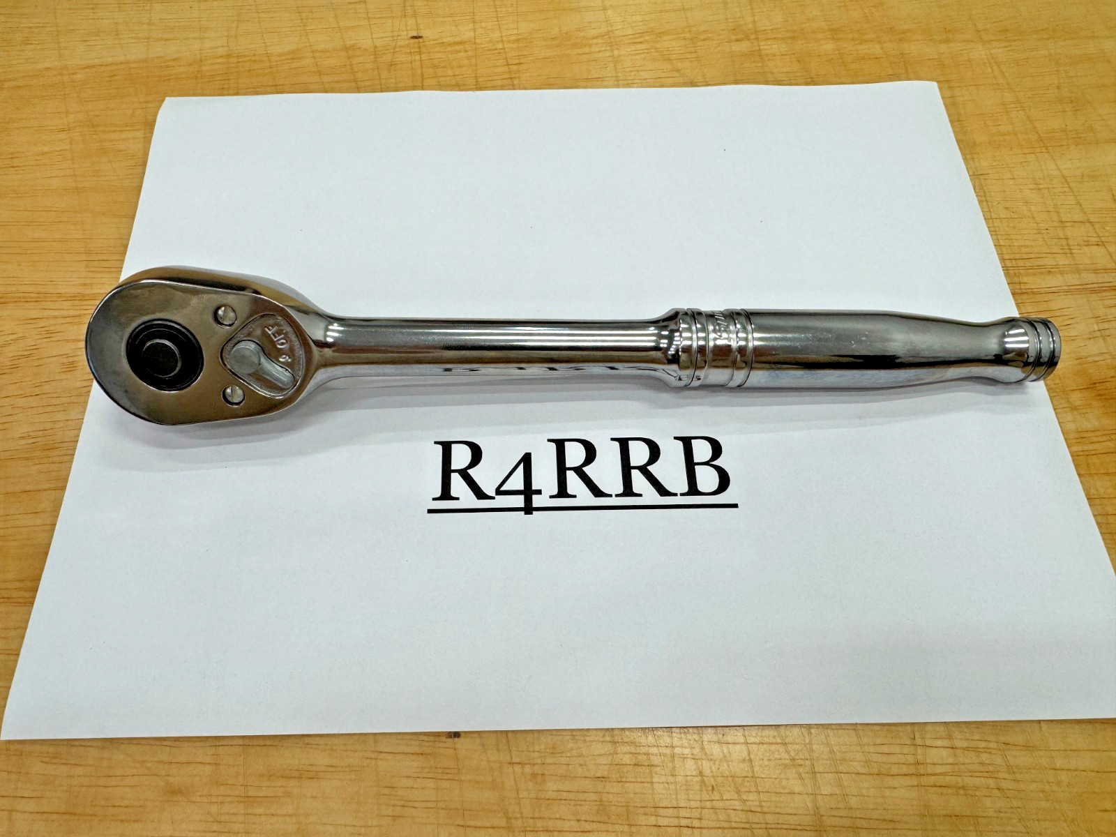 Snap-on Tools USA RARE 1999 NOS 1/2″ Drive 32 Tooth QUICK RELEASE Ratchet S713A