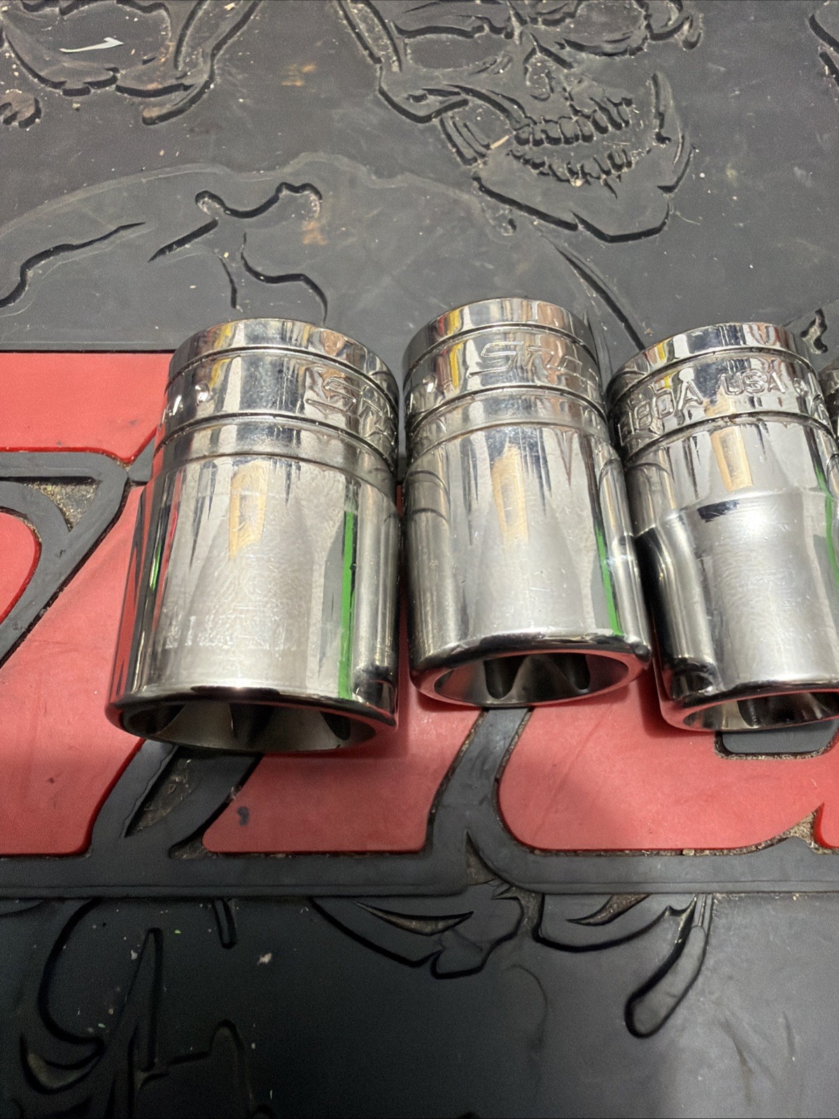 Snap-On 10pc Large Drive inverted TORX Shallow Socket Set E6- E24 1/4 3/8 1/2dr