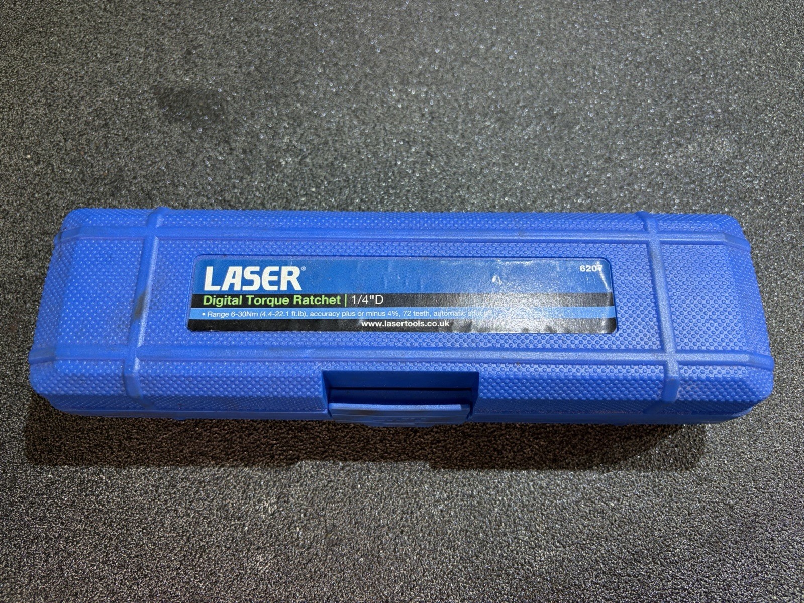 LASER 6207 1/4″ Drive Digital Torque Ratchet 6-30Nm Professional Steel Kit