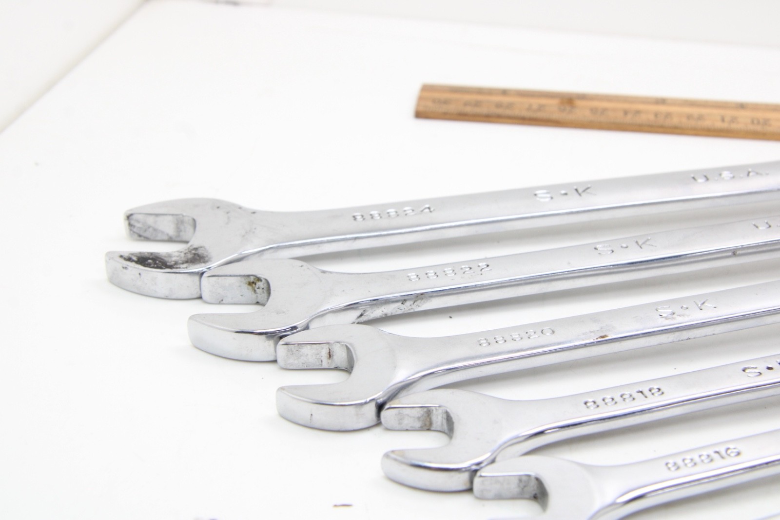 SK Tools 88812-88824 3/8 – 3/4 12 Point Flex Head Superkrome Socket Wrench Set