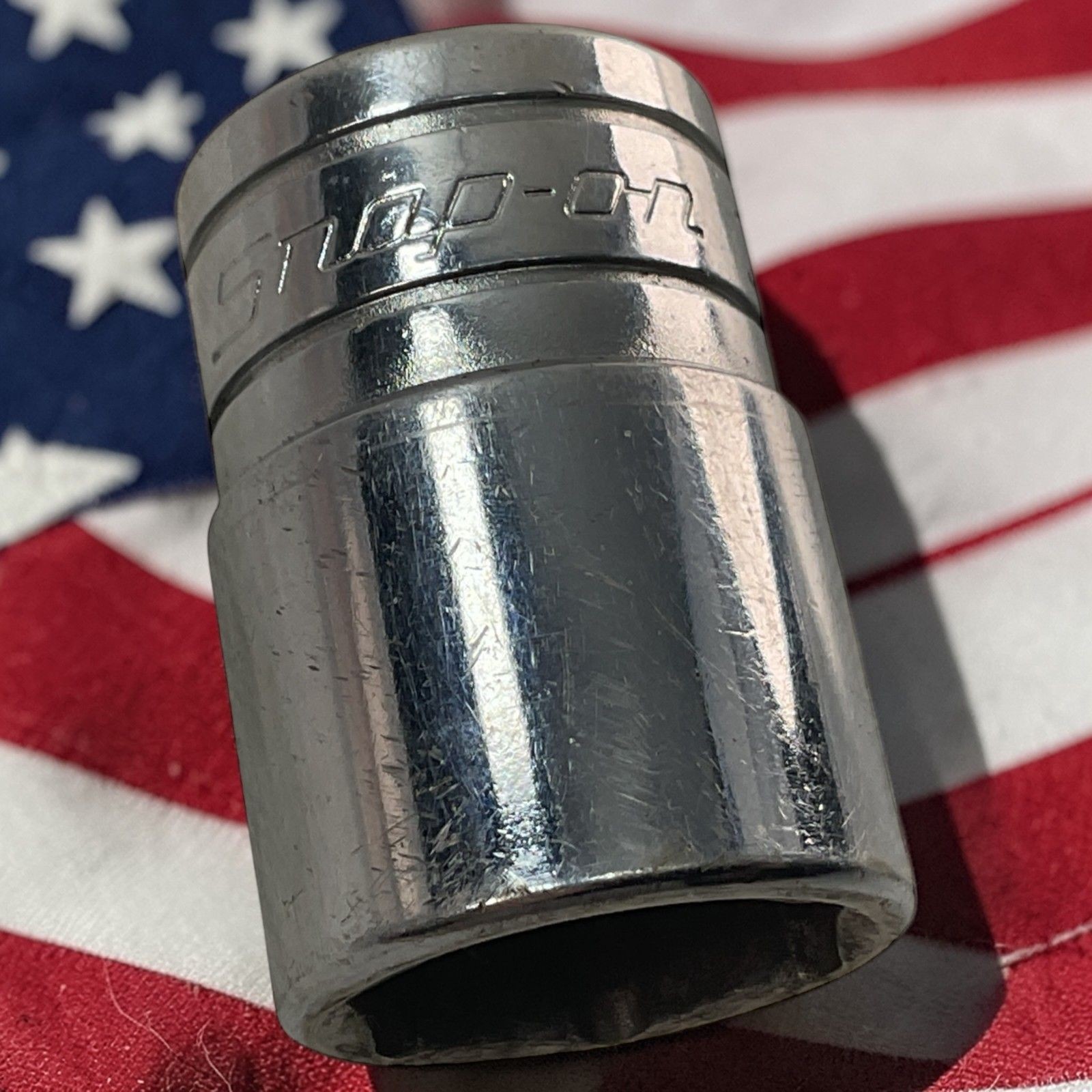 Snap-On Shallow Socket 3/4″ SAE TW241 1/2″ Drive 6 Pt Drive As Pictured Mechanic