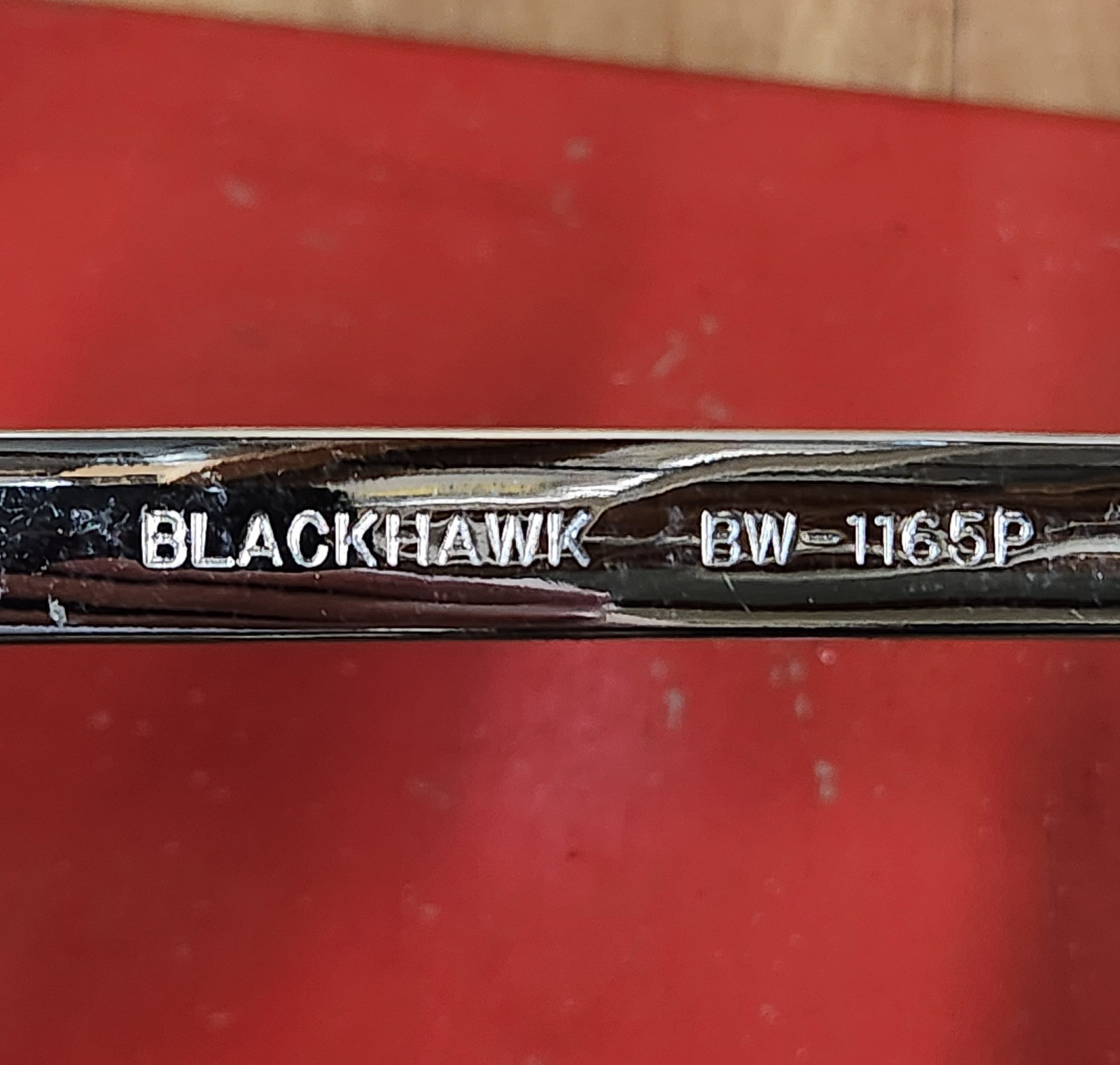 Blackhawk USA SAE 11/16″ Combination Wrench 12 Pt BW-1165P NOS Polished Chrome