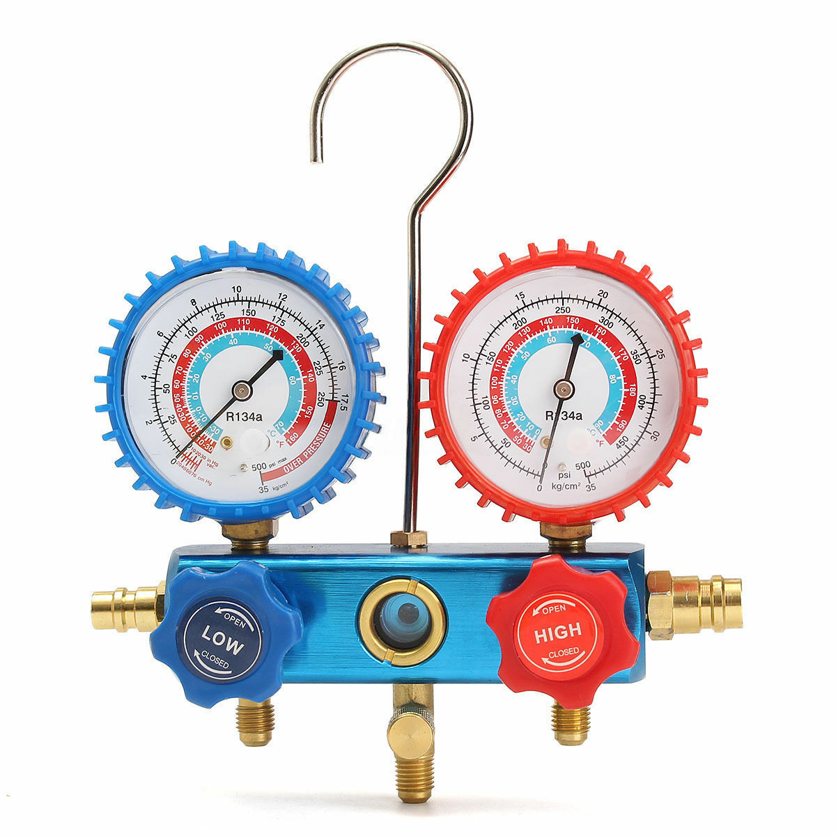 Automotive A/C Conditioner Refrigerant Manifold Gauge Kit Set Car Repair Tool