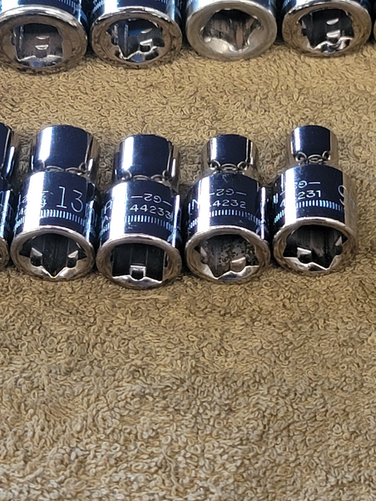 14 Craftsman Metric Socket Set 1/2″ Drive 24mm to 9mm G2 Tools USA