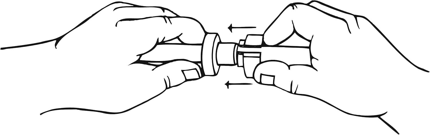 Lisle 37000 Air Conditioning/Fuel Line Disconnect Tool Set
