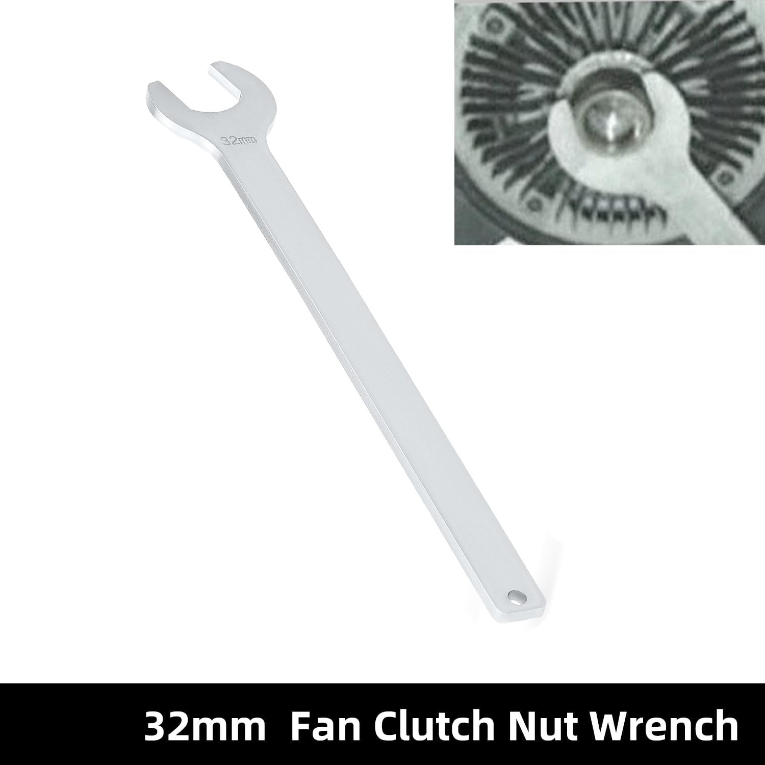 32mm Fan Clutch Nut Wrench Water Pump Holder Removal Tool Fit BMW E36 E46 E90
