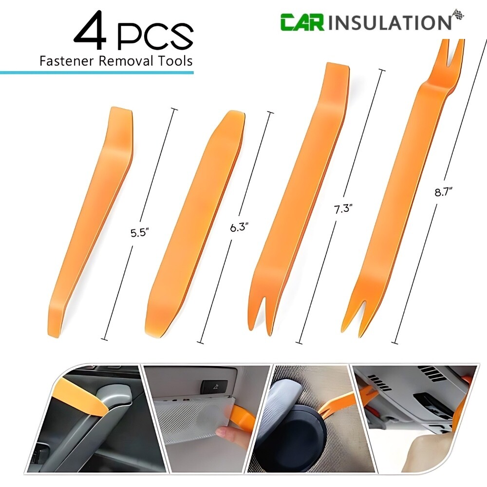 635Pcs Car Push Retainer Clips-16 Most Popular Sizes Nylon Bumper Fender Rivets