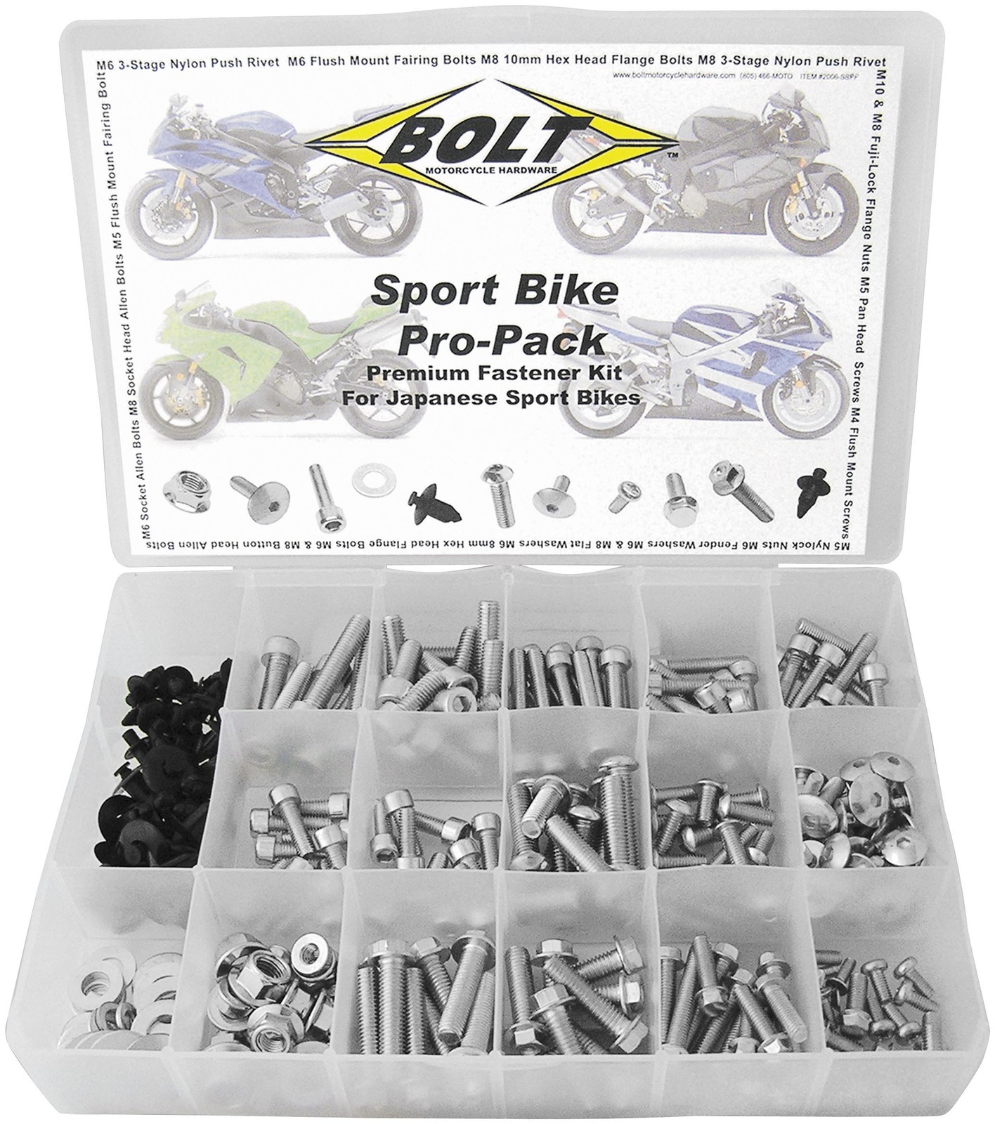 Bolt Mc Hardware 2006-SBPP Sportbike Pro-Pack