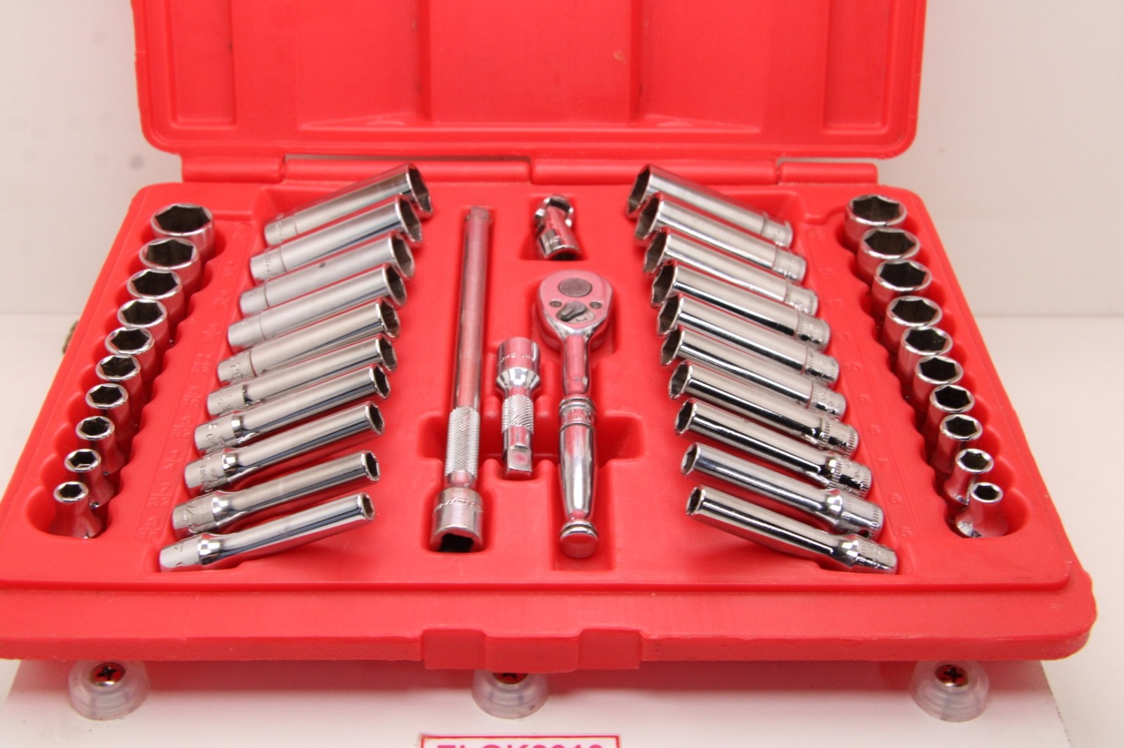 Snap-on 144TMPB 44 Piece 1/4″ Drive 6-Point Metric/ SAE General Service Set USA