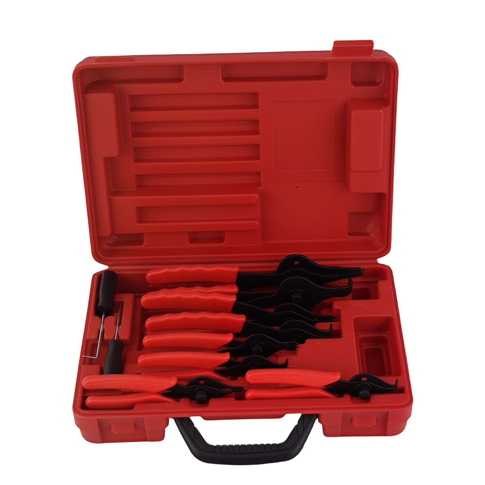 Mechanic Snap Ring Pliers Set with Pick Tools for Auto Repair Maintenance Kit