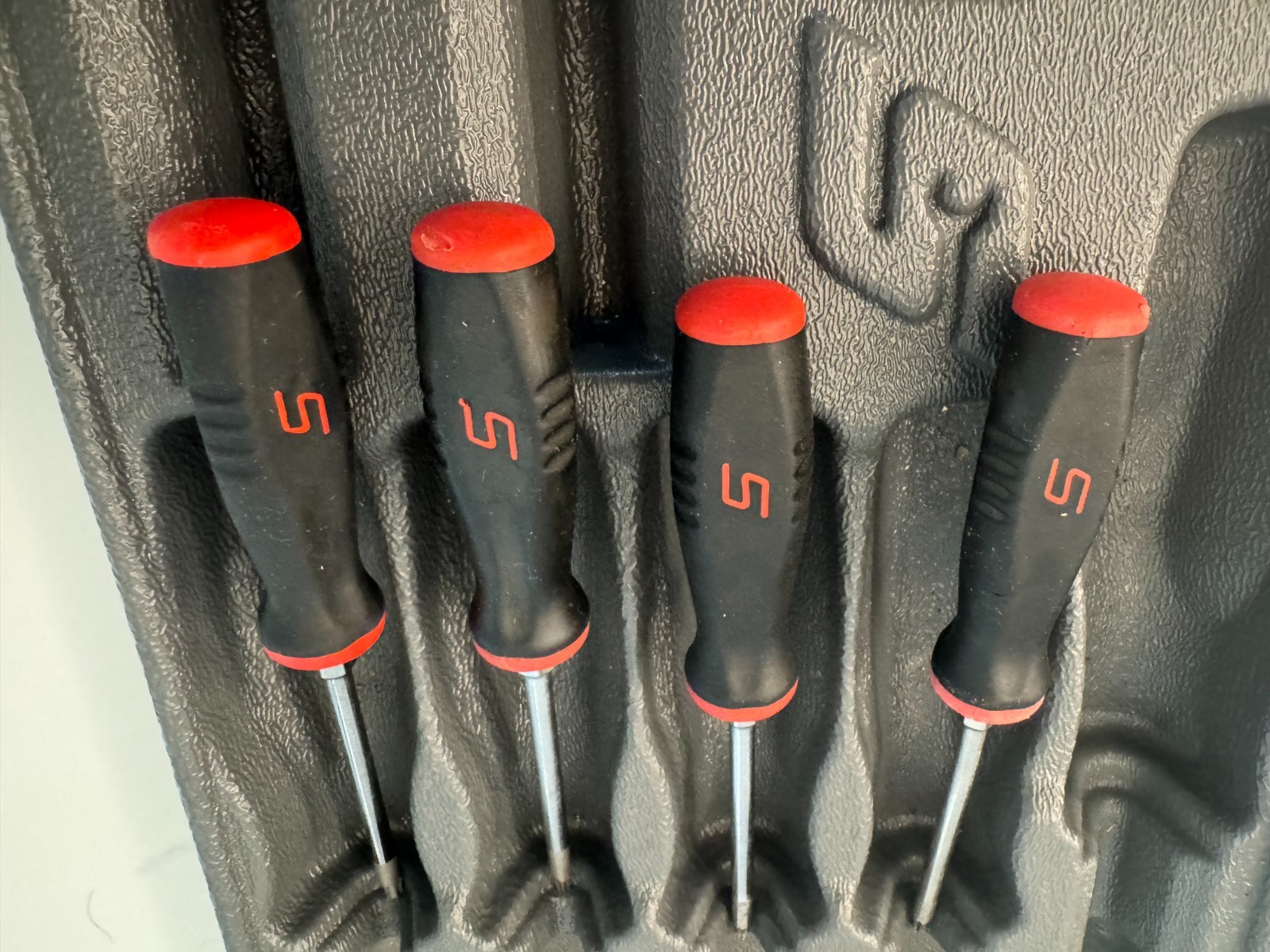 SNAP ON RED BLACK MINI & FULL SIZE HANDLE TORX DRIVER’S