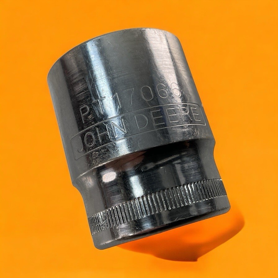 John Deere Socket PT17066 15/16″ SAE 1/2″ Drive 12Point Chrome Above Average