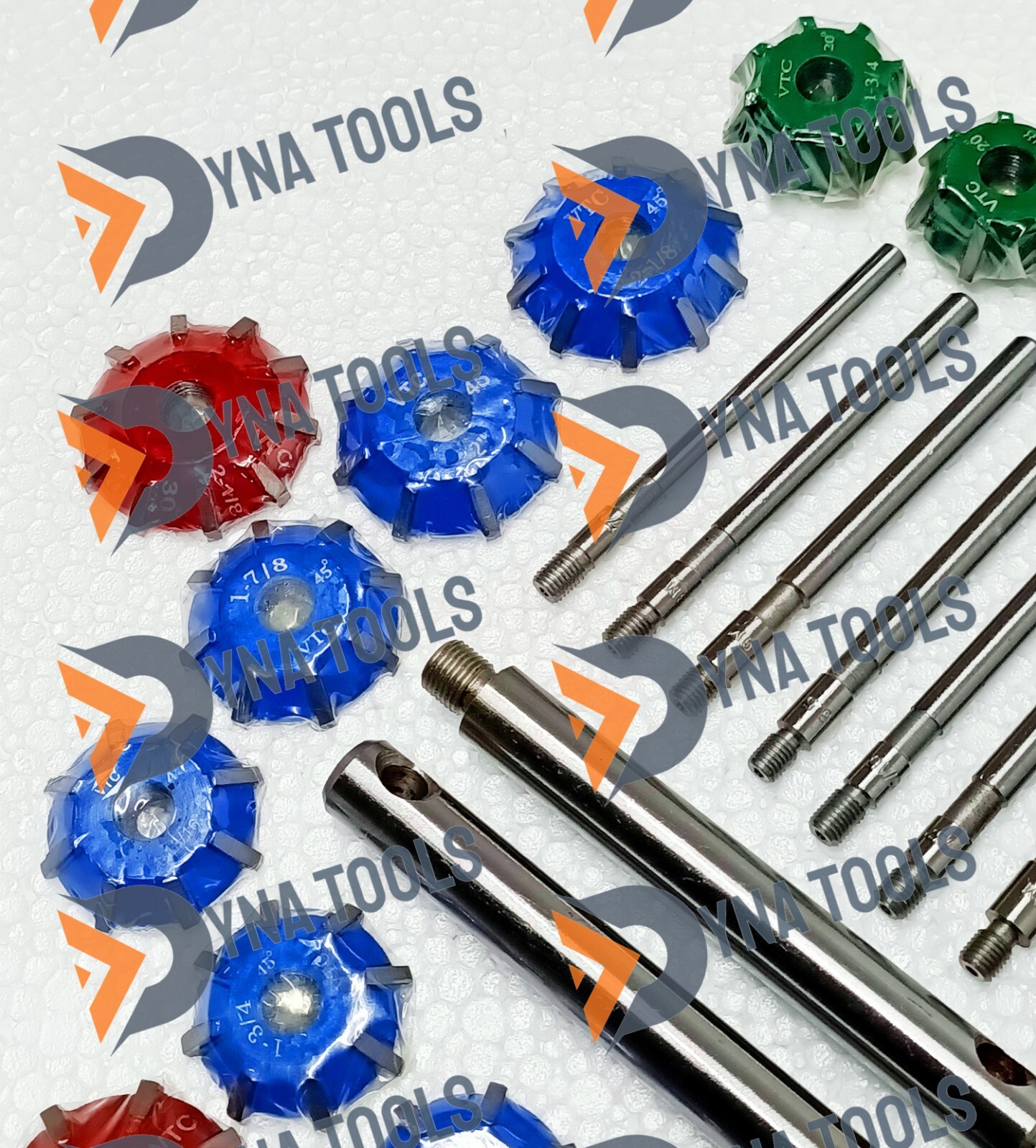 New Motorcycles 3 angle Valve Job Seat Cutter Set Carbide Tipped Best Quality