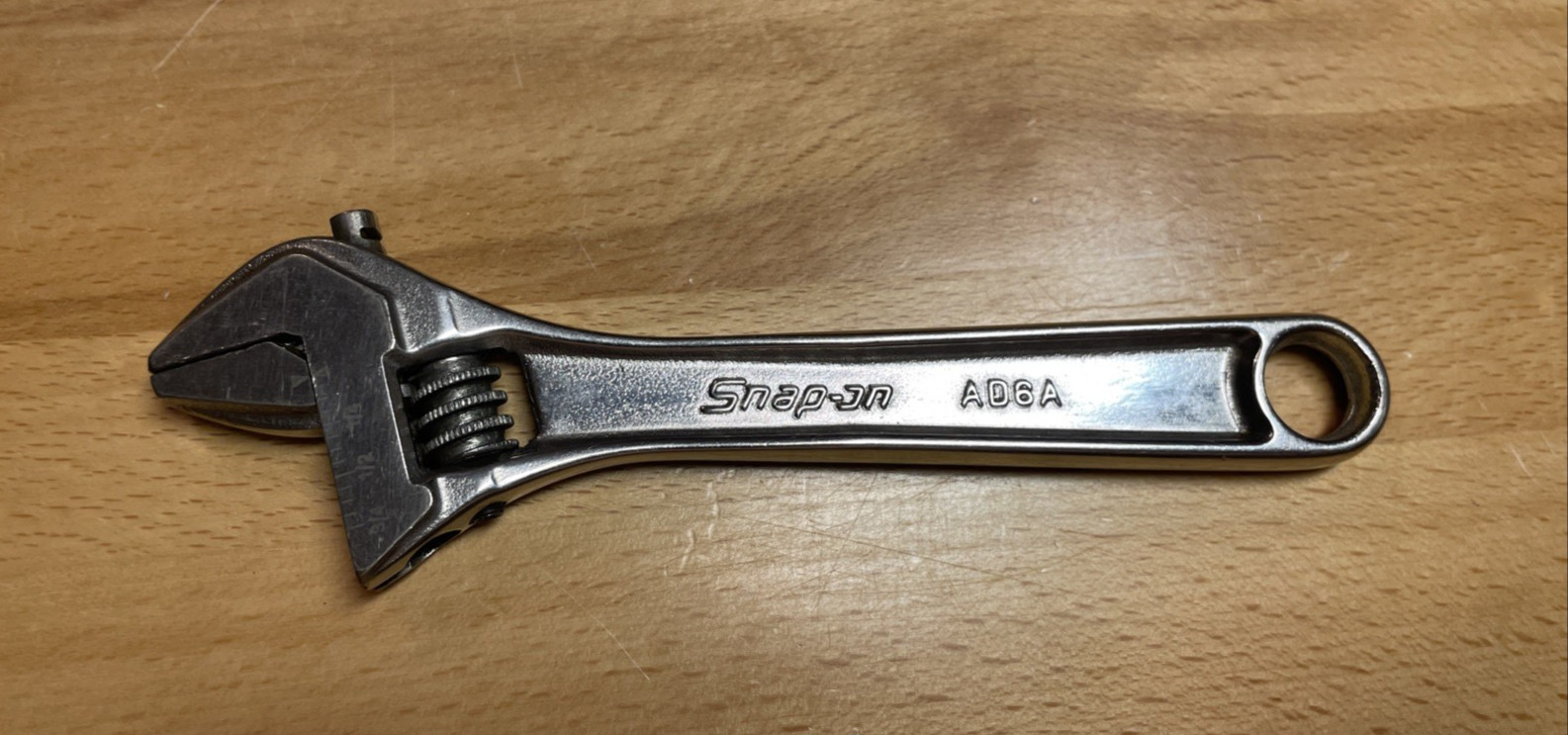 Snap On AD6A 6” Adjustable Wrench