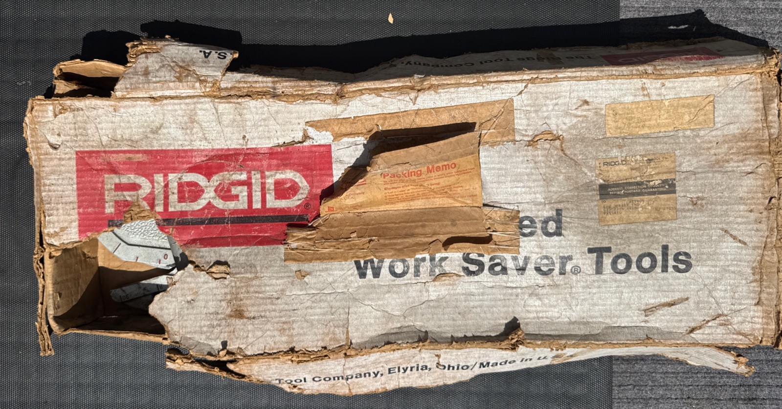 RIDGID 35180 Model 378 Geared Ratchet Tube Bender 180 Degree Excellent Condition