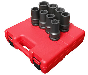 Sunex Tool 5681 8Pc 1″ Sae Dp Imp Skt Set 7/8X1-1/2