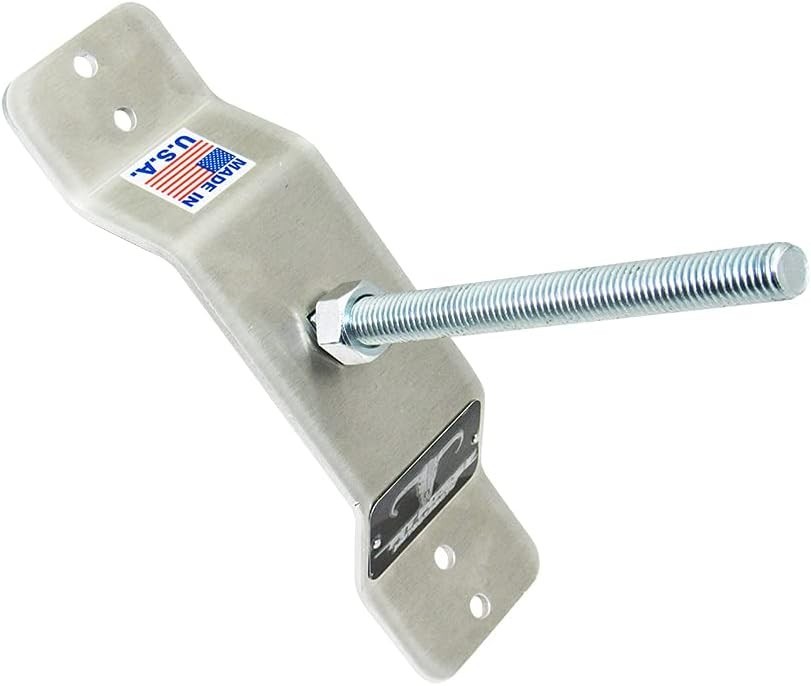 Sleek Aluminum Lug Nut Wrench Holder with Spare Tire Carrier – Quick Install Kit