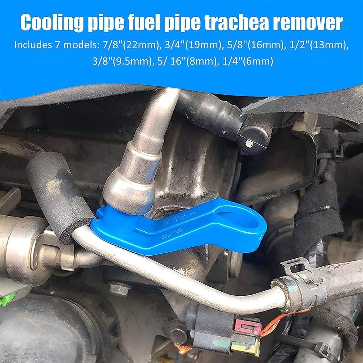 16-Piece Car AC Fuel Line Disconnect Set – Precision Tools for Easy Repairs