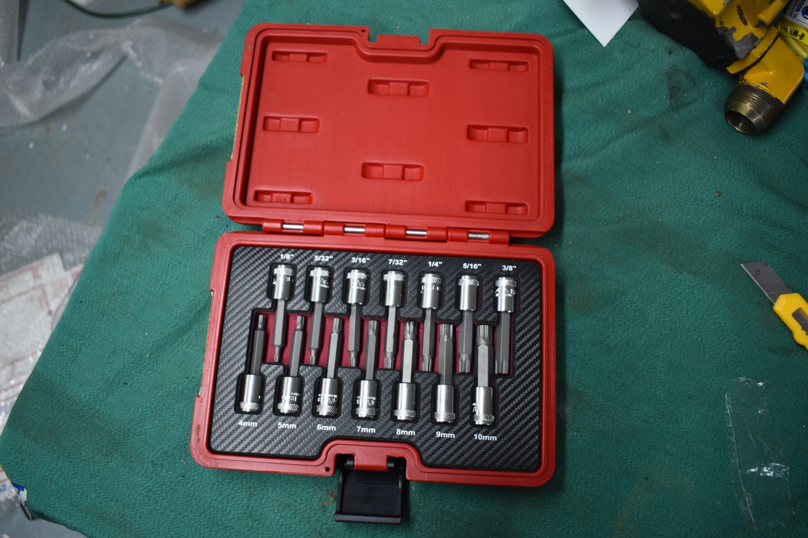 Mac Tools SXH14RBRT 14-PC. 3/8″ Drive Combination R.B.R.T. Hex Driver Set