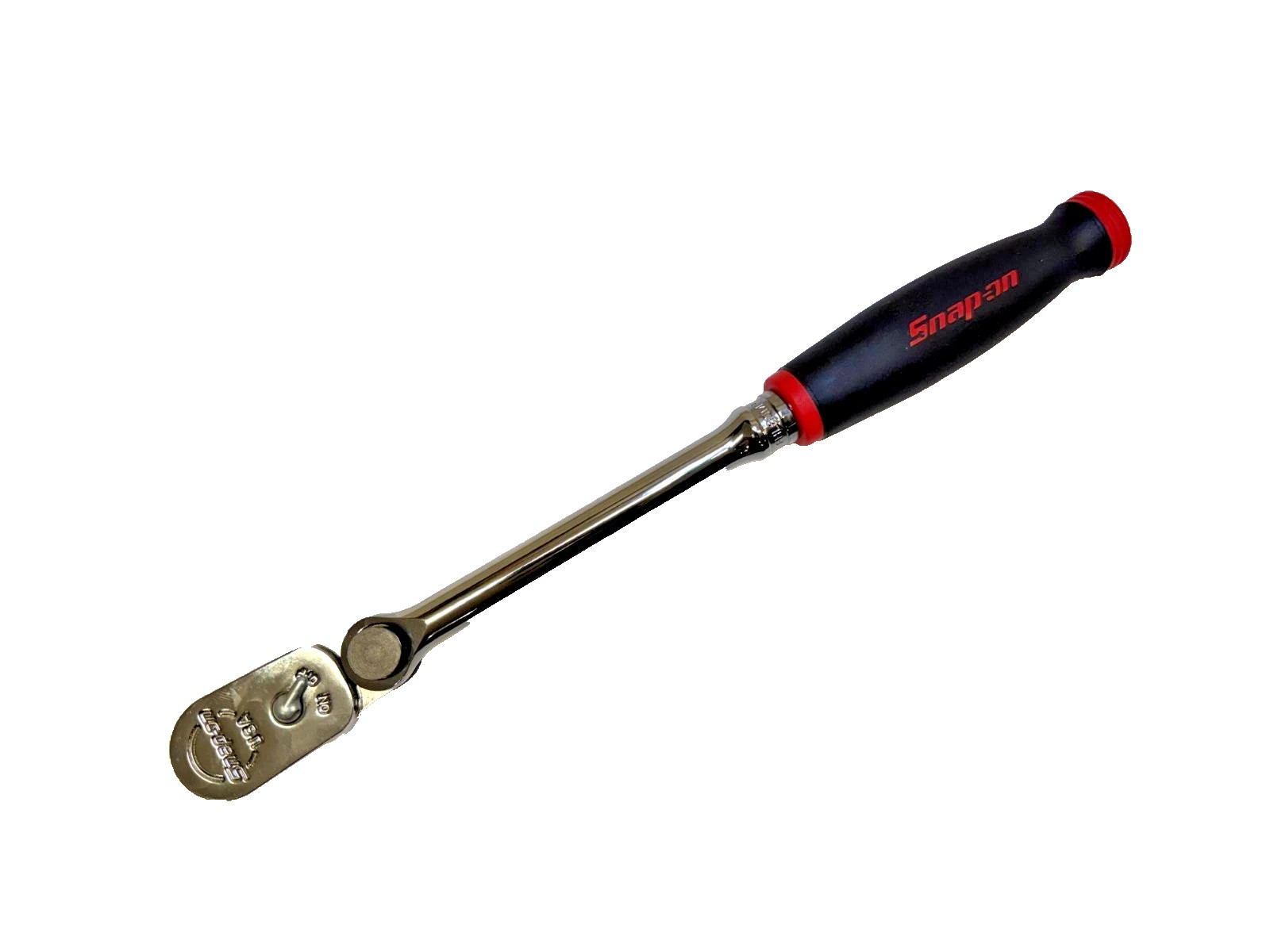 Snap-on Tools RED 3/8″ Soft Grip Long Multi-Position Ratchet FHL80MP USA NEW