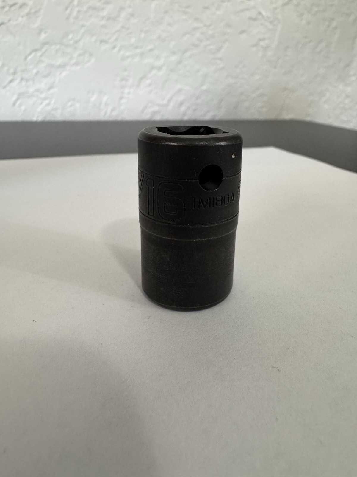 SNAP-ON 9/16″ IMPACT SOCKET 1/2 DR 6 POINT SAE IM180A