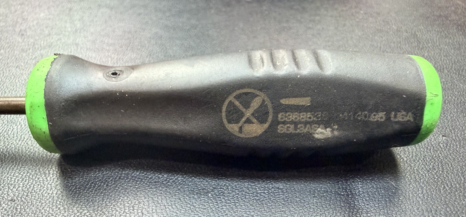 SNAP ON SGL3ASA + SG3ASH45A 2-Pc. Soft Grip 6.5-In. 45° Pick & 10-In. Awl USA