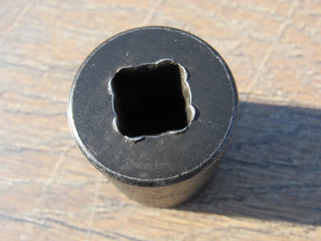 SNAP ON 7/8″ IM280 1/2″ DRIVE SHALLOW IMPACT SOCKET 6 PT IM 280 UNDERLINE LOGO