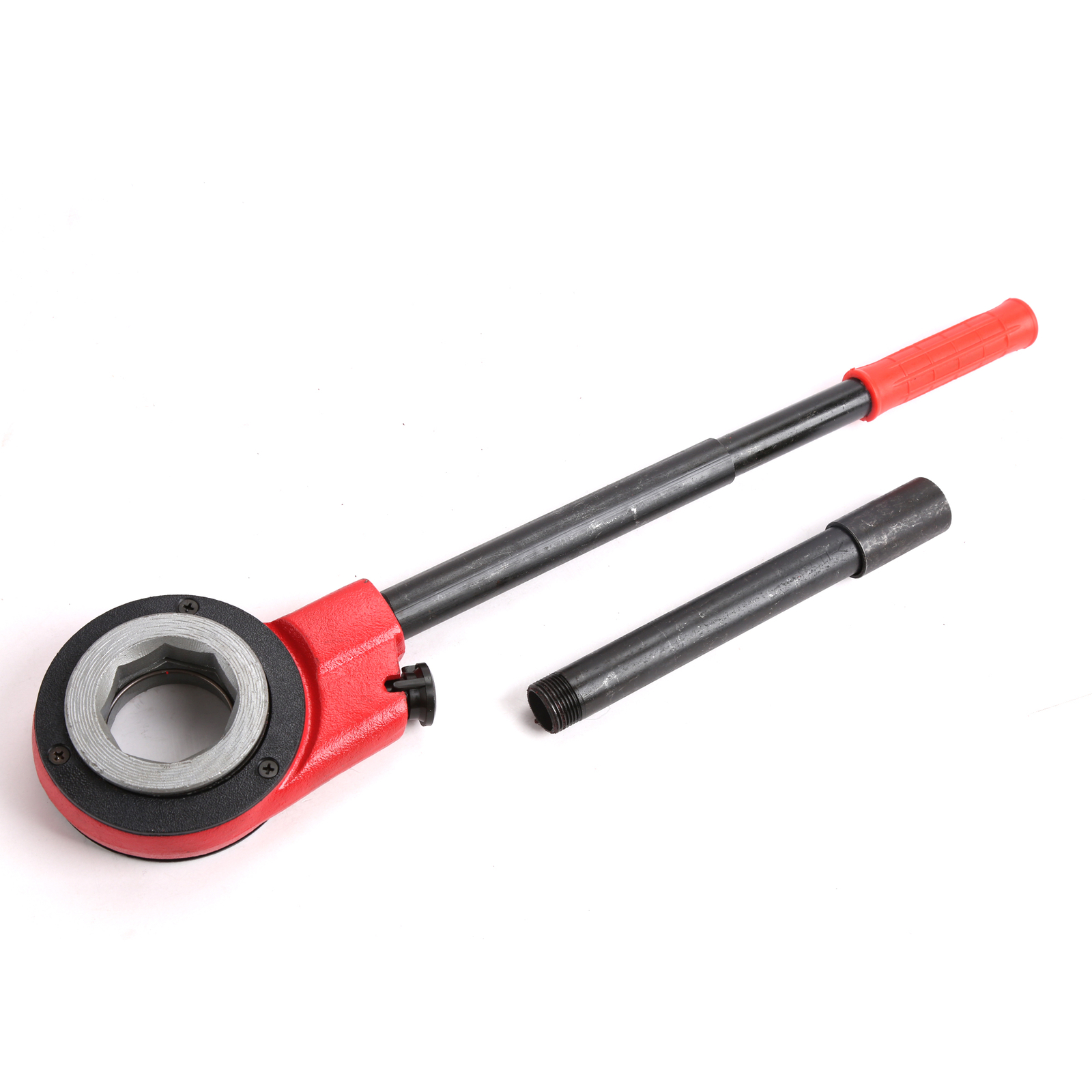 Pro 7 Size Hand Ratchet Type Pipe Threader Set Plumbing Tools 3/8 to 2″ Dies NPT